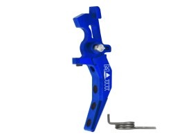 CNC alumínium Advanced Speed Trigger (C stílus) M4-hez - kék [MAXX Model]