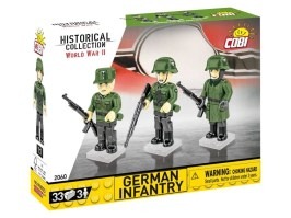 3 figura tartozékokkal Német hadsereg [Cobi]