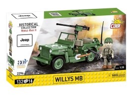 II. világháborús Willys MB D-DAY (1:35) [Cobi]