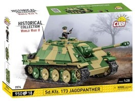 II. világháború Jagdpanther Sd. Kfz. 173 (1:28) [Cobi]