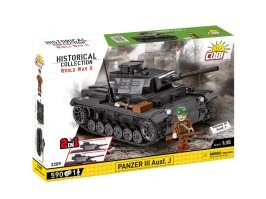 II. világháború Panzer III Ausf J, 2in1 (1:35) [Cobi]