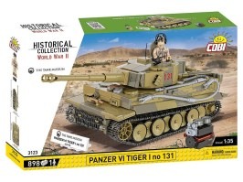 II. világháború Panzer VI Tiger I no. 131 modellkészlet (1:35) [Cobi]