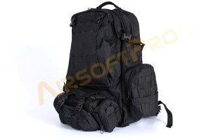 45L Combat combine hátizsák táska - fekete [A.C.M.]