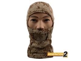 Fullface mask Warrior Gen2 - Digital Desert [Cygnus Armory]