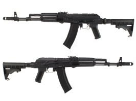 Airsoft puska AK74, M4-es löveggel, teljes fém (CM.040M) [CYMA]