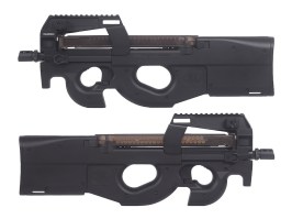 Airsoft SMG FN Herstal P90 (CM.060) – Fekete, hivatalosan engedélyezett jelölésekkel [CYMA]