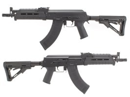 Airsoft puska AK-74 (CM.077F) - teljes fém - fekete [CYMA]
