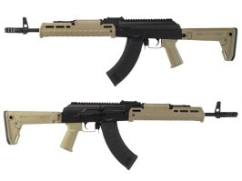 Airsoft puska AKM MOE / ZHUKOV (CM.077A) - teljes fém - TAN [CYMA]