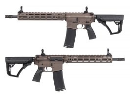 Airsoft puska Daniel Defense MK18 RIII Platinum, 12.5