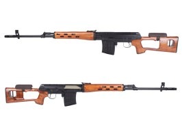 Elektromos airsoft puska Dragunov SVD - teljes fém, valódi fa (CM.057) [CYMA]