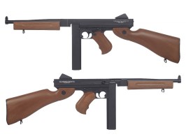 Airsoft SMG Thompson M1A1 (CM.033) – Teljesen fémből készült, hivatalosan engedélyezett jelölésekkel [CYMA]