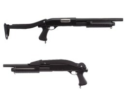 Airsoft M870 sörétes puska összecsukható szárral, rövid (CM.352) - UNFUNCTIONAL [CYMA]