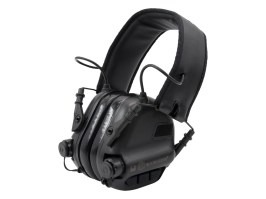 Elektronikus hallásvédő M31 AUX bemenettel - fekete [EARMOR]