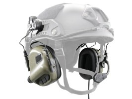 Elektronikus hallásvédő M32 mikrofonnal és ARC sisakadapterrel - FG [EARMOR]