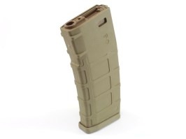 Hi-Cap 300 rds Polymer High Grade magazin M4 AEG-hez - TAN [E&C]