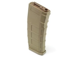 Hi-Cap 300 rds Polymer High Grade magazin M4 AEG-hez - TAN [E&C]