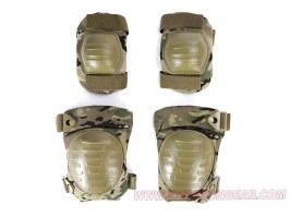 Military elbow and knee pad set - Multicam [EmersonGear]