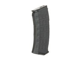 150 rds AK12 stílusú középső kupakos tár - Fekete [E&L]