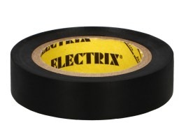 PVC elektromos szalag Electrix 0,13x15x10m - fekete [Anticor]