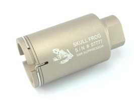 Kompenzátor NOV M4 Mini Skull Frog - pieskový [Element]
