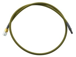 HPA SlimLine tömlő 100cm fonott tömlővel - olajzöld [EPeS]