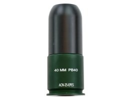 PB40 - Paintball gránát 40MM UGL-hez - Műanyag (POM) [EPeS]