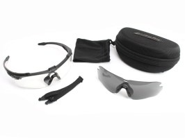 CrossBlade NARO 2LS szemüveg ballisztikai ellenállással - átlátszó, szürke [ESS]