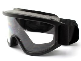 Vehicle Ops szemüveg ballisztikai ellenállással, fekete - tiszta, szürke [ESS]