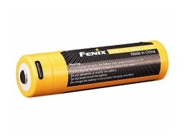 Újratölthető USB-C-s 18650-es akkumulátor, 3400 mAh (Li-ion), V3.0 [Fenix]