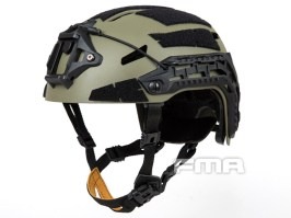 Caiman Bump Helmet New Liner Gear Adjustment - Ranger Green [FMA]