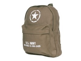 Gyerek terepszínű hátizsák 11L U.S. Army - zöld [Fostex Garments]