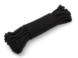 5 mm-es (15 m) - Fekete - Hasznos kötél [Fosco]