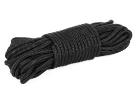 7 mm-es (15 m) - Fekete színű kötél [Fosco]