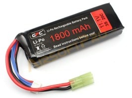 Akkumulátor Li-Po 11,1V 1800mAh 20/40C - Mini block [GFC]