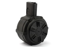 Dobos Hi-Cap tár M4/M16-hoz, 2300 töltény, kézi felhúzás - fekete [G&G]