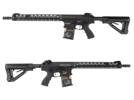 Airsoft puska TR16 SBR 308 M-lok - Fejlett, G2 technológia, teljes fém, elektronikus ravasz [G&G]