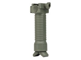 Teleszkópos markolat - bipod a szokásos RIS sínekhez - Olive [Imperator Tactical]