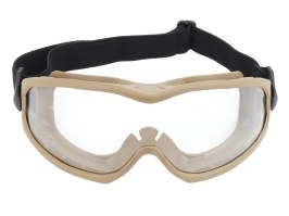 Hangya alakú szemüveg TAN - átlátszó [Imperator Tactical]