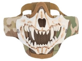 Taktikai Glory maszk fehér 3D agyarakkal - Multicam
 [Imperator Tactical]