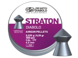 Diabolos JSB STRATON 4,5mm (cal .177) - 500db [JSB Match Diabolo]