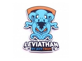 PVC 3D Leviatán tépőzáras tapasz - színben [JeffTron]