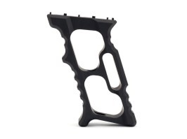 CNC hliníková rukoväť TD Minivert pre KeyMod / M-LOK predpažbie - čierna [JJ Airsoft]