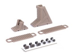 Fullstop kézi ütköző készlet belső kábelvezetéssel, M-LOK & KeyMod – TAN [JJ Airsoft]