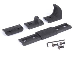 Kéztámasz-készlet M-LOK védőcsőhöz – Fekete [JJ Airsoft]