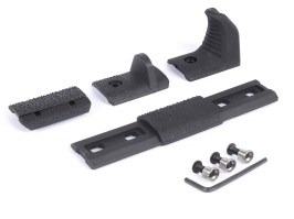 Moduláris markolat-korlátozó készlet KeyMod-hoz, 3 részes – fekete [JJ Airsoft]