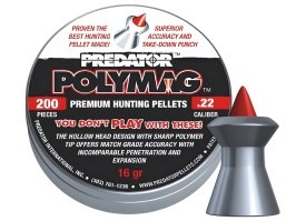 Diabolos PREDATOR Polymag 5,50mm (cal .22) / 1,030g - 200db [JSB Match Diabolo]