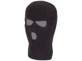 3 lyukú balaclava - Fekete [KOMBAT Military]