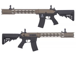 Airsoft puska M4 SPR Interceptor Sportline BI-TON (Gen.2) - BK-TAN [Lancer Tactical]