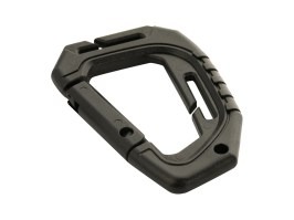 Műanyag taktikai karabiner - Fekete [M-Tac]