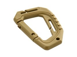 Műanyag taktikai karabiner - Coyote [M-Tac]